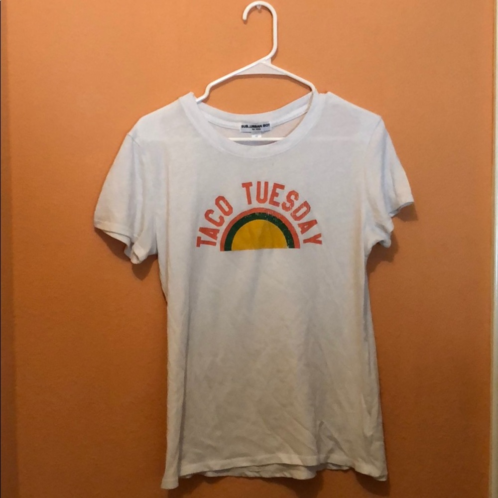 Taco Tuesday cute graphic tee